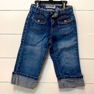 Girls Capri length Old Navy jeans. Size 6